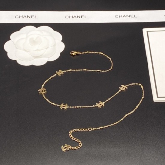 Beautiful color check spring and summer necklace 2023SS CHANEL Chanel